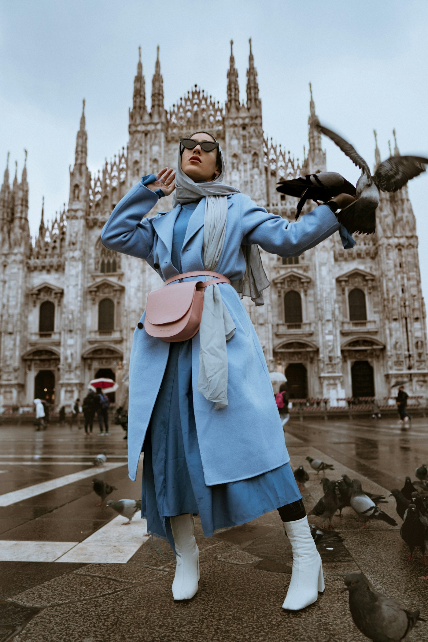 Illustrative fashion photograph